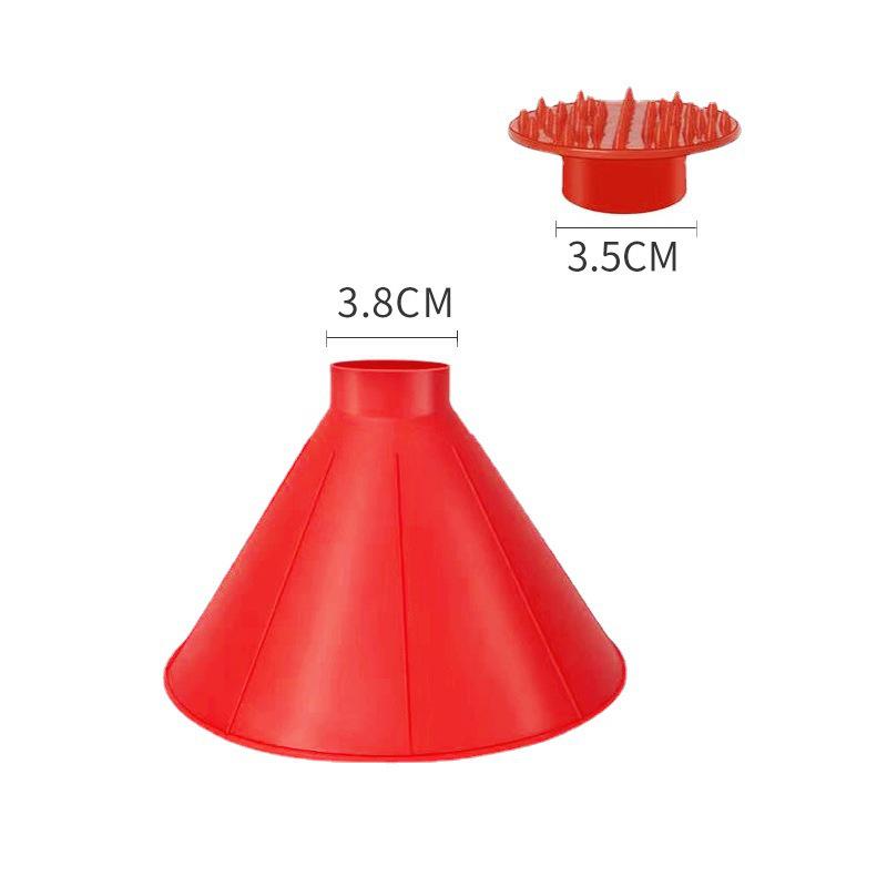 Car Snow Removal Shovel & Ice Scraper with Oil Funnel 