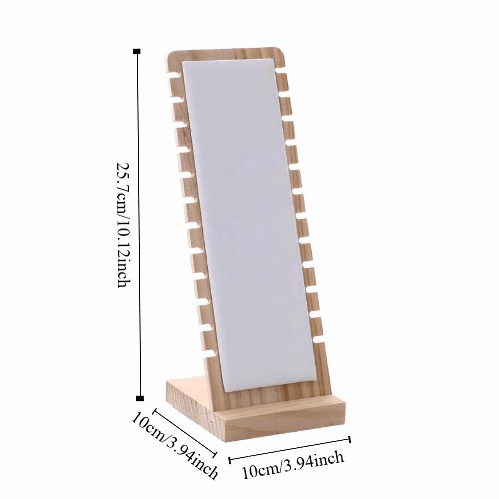 Armbandhouder, houten frame voor kettingen, creatief sieradenopbergrek, vitrine