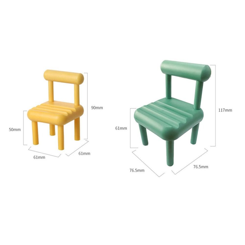 Plastic Mobile Phone Holder New Creative Multifunctional Cell Phone Bracket Cute Adjustable Chair Phone Stand Mobile Phone