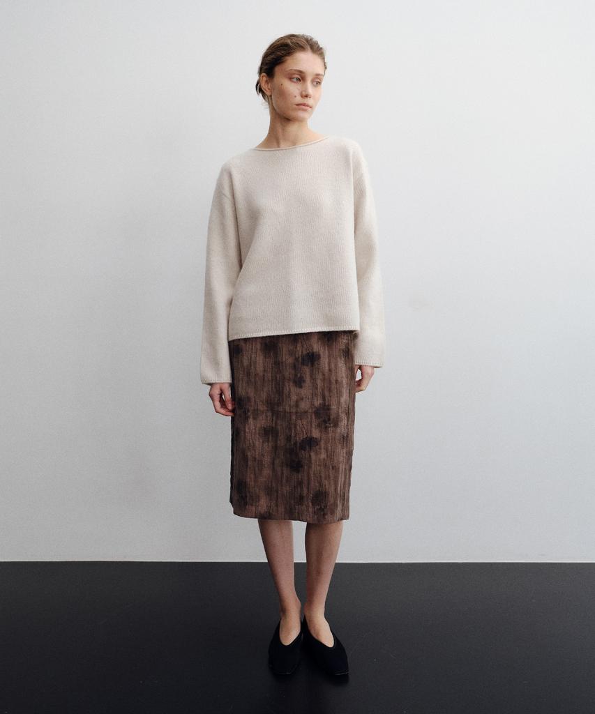 LOTE Baby Alpaca Boatneck Knit_2 Color