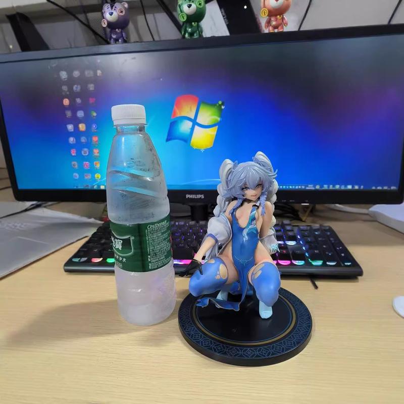 Phat Girls Frontline PA-15 Anime Figur Hockende Pose In OVP PVC Sammlermodell Schreibtischverzierung Für Erwachsene Anime Sammler