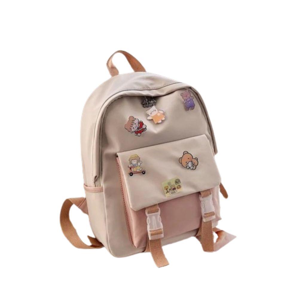 Multi Pockets Large Capacity Backpack Large Capacity Korean Style School Bag  School