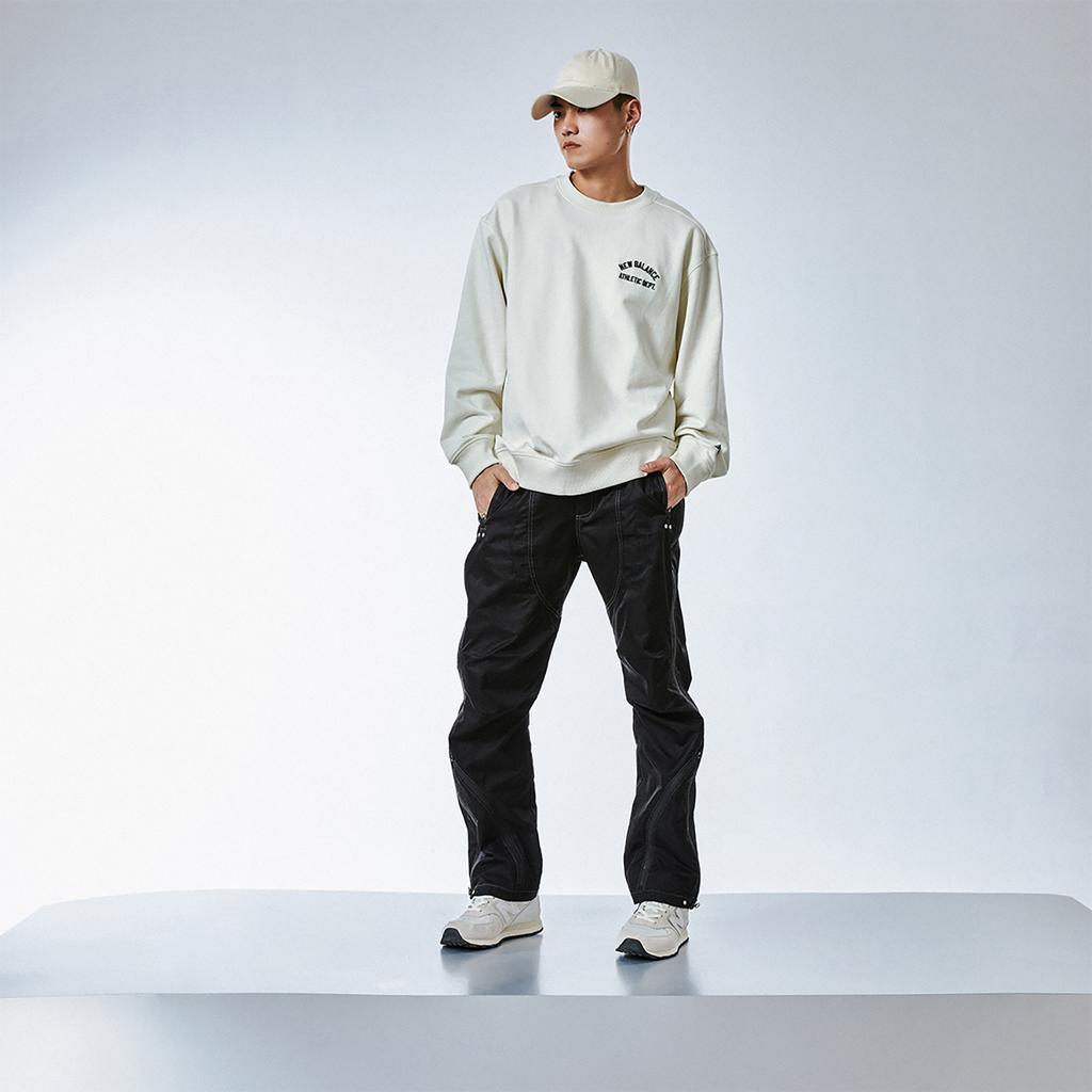 New Balance Sweatshirt Unisex White AMT41312-CIC