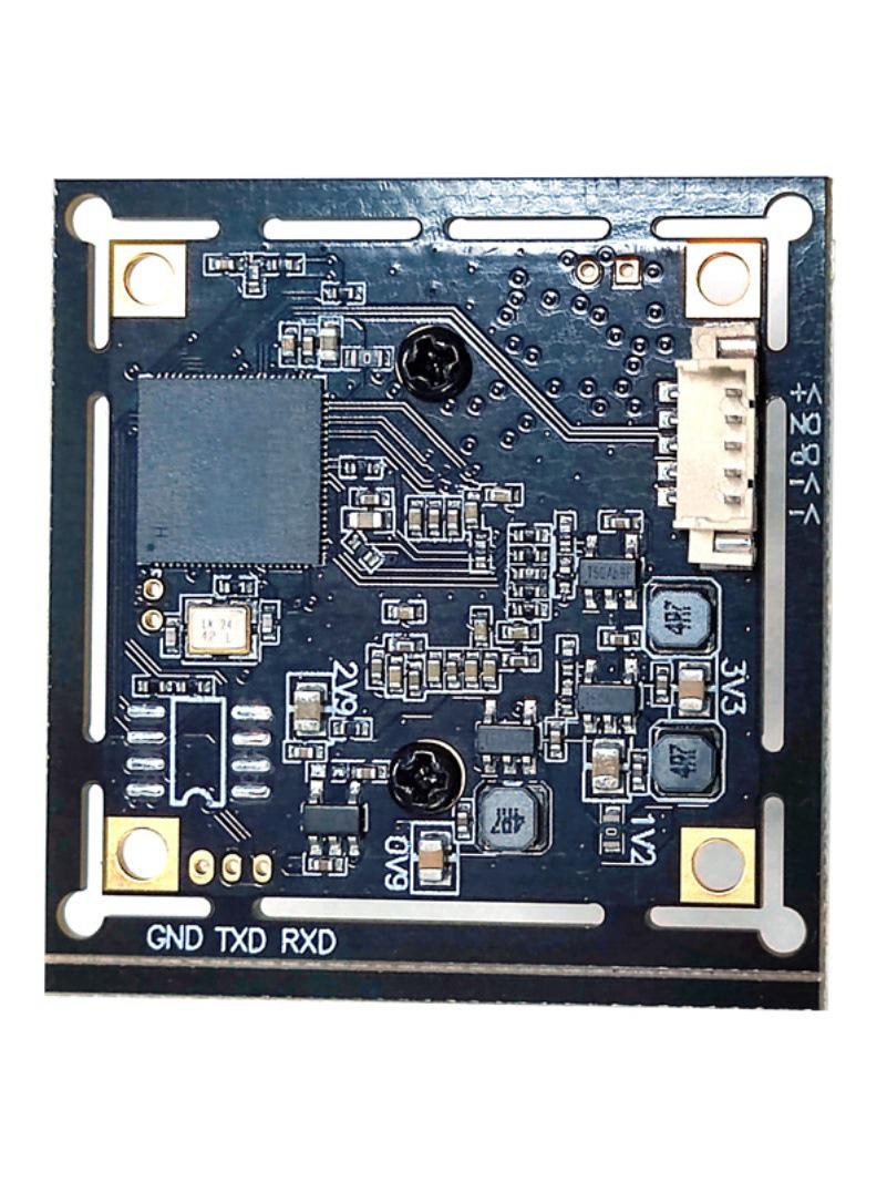 2MP IMX291 HD Camera Module with Starlight Night Vision, H.264, 3D Noise Reduction, and USB Driver-Free. nero