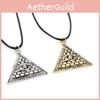 Viking Nordic Jewelry With Geometric Pendant And Electroplated Alloy For Gift For Travelers