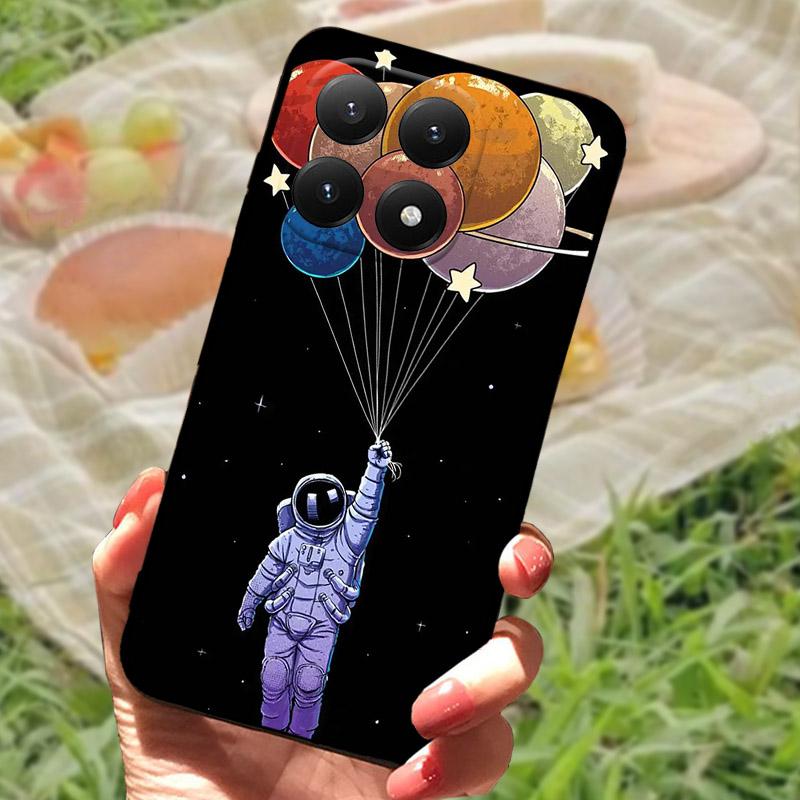 For Xiaomi 15T Case Fashion Painted Silicone Soft Protective Phone Cover For Xiaomi Mi 15 T Xiaomi15T Shockproof Bumper TPU Etui