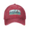 Outer Banks Original OBX SPZ Doplňky k čepici kšiltovky Fashion Distressed Denim Washed Snapback Cap Summer Hats Cap
