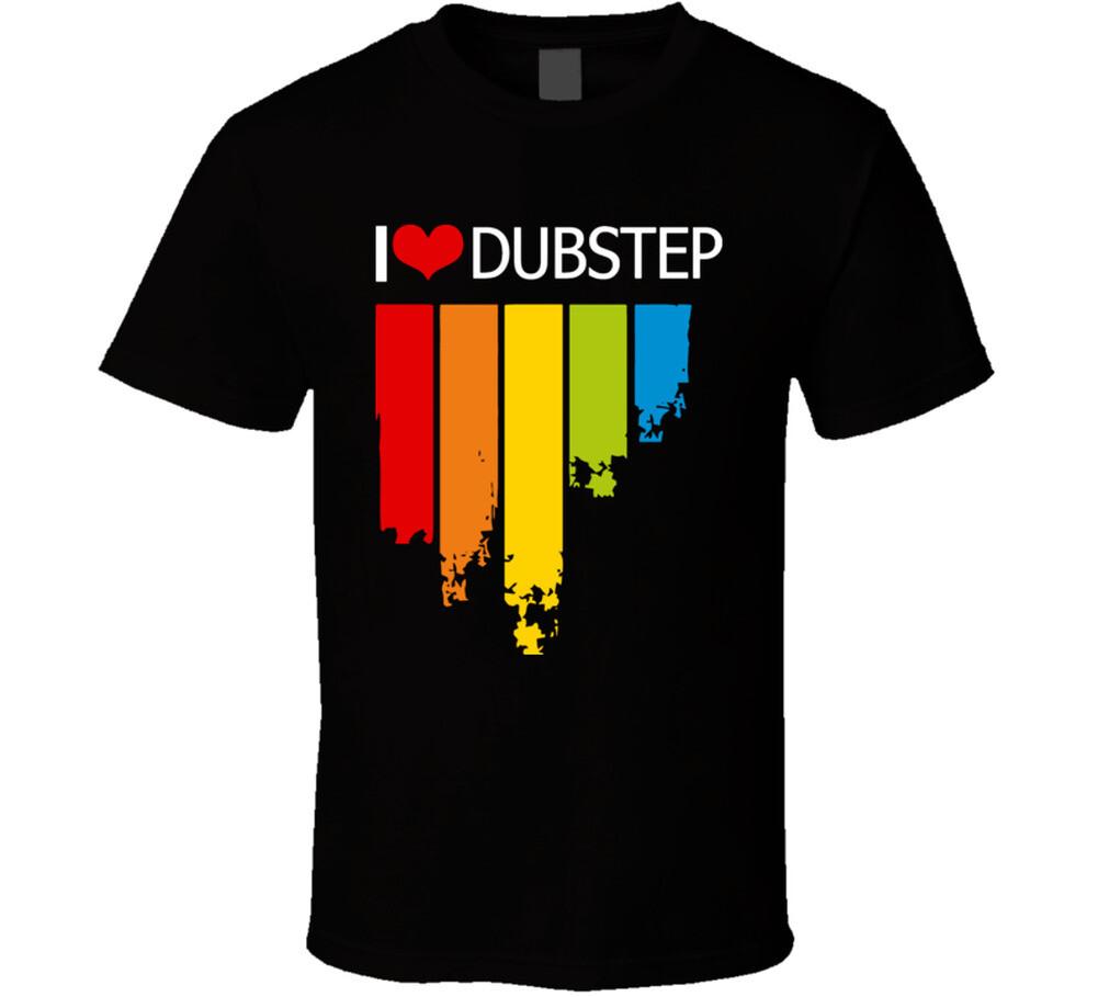 I Love Dubstep Music T Shirt Mens Womens Tees Top M