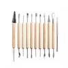 36pcs Polymer Clay Tools Modeling Sculpting Dotting Tools Set Pottery Tools with Air Dry Ball Stylus Rock Painting Kit for Sculp