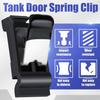 Black Plastic Fuel Door Spring Clip Compatible with Toyota Car, - Avalon, Camry, RAV4, 2004-2009 4Runner (Replace 77360-35040)