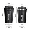 Edelstahl Smart Coffee Tumbler Thermosbecher mit intelligenter Temperaturanzeige Tragbarer Reisebecher 380 ml 510 ml