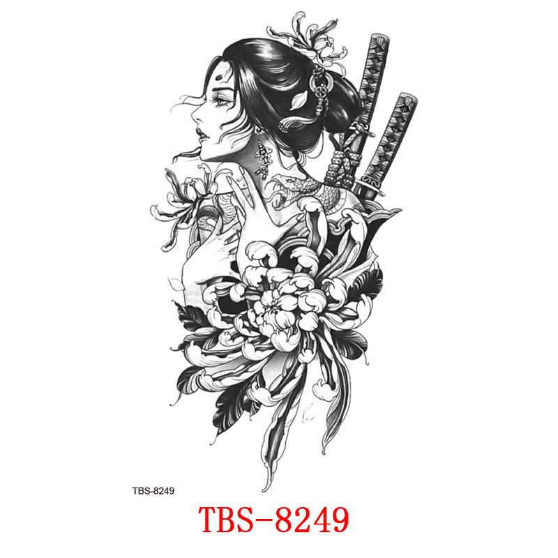 Waterproof Tattoo Sticker, Totem Character Tattoo Sticker Tattoo