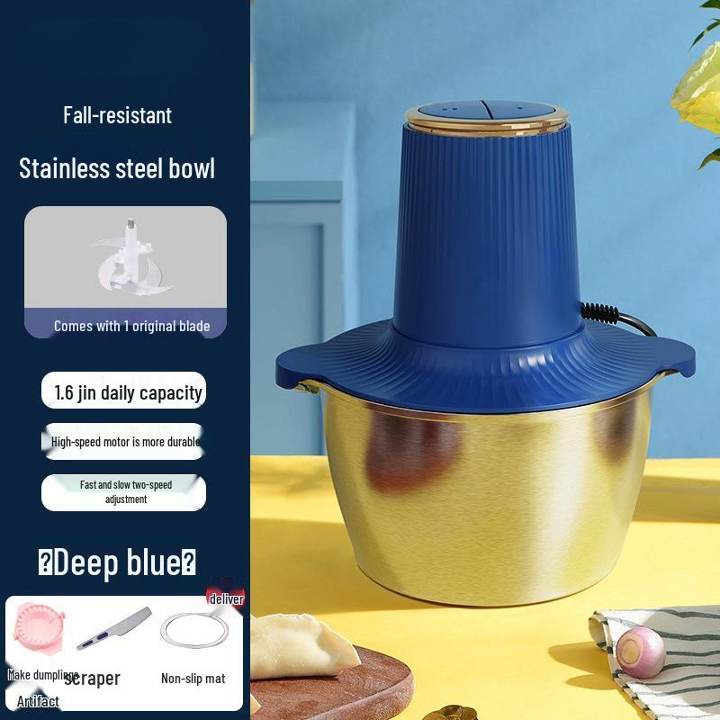 Versatile Electric Meat and Vegetable Grinder for Mincing, Filling, and Chopping Tasks