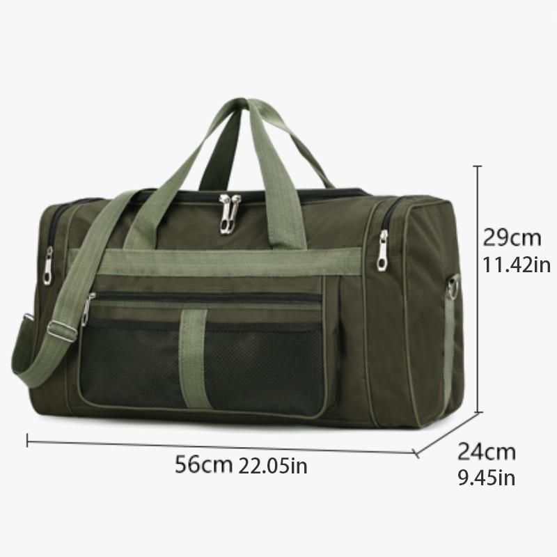 1 Large Capacity Luggage Storage Bag, Portable Travel Handbag, Shoulder Or Crossbody, Fitness Bag