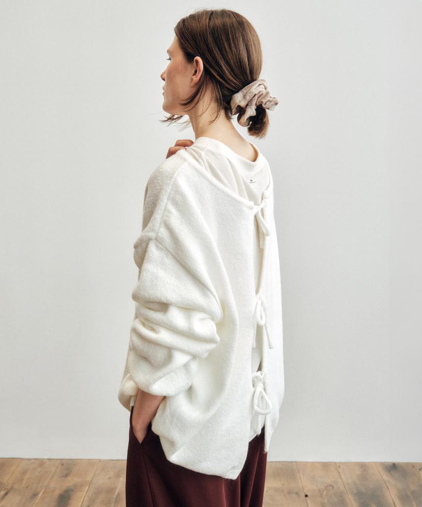 CITTA Reversible Back String Knit_Ctk237(White)