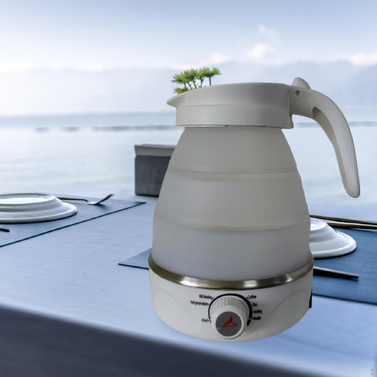 

Дорожный электрический чайник складной отели компактный легкое хранение 700 мл чай