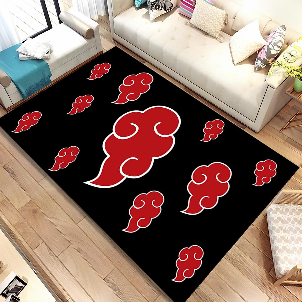 3D I-Itachi Cartoon Japan Anime Carpet Rug for Living Room Bedroom Home Sofa Decoration,Kids Play Non-slip Floor Mat