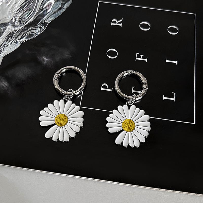 1Pc Removable Metal Daisy Flowers Martin Boot Shoes Buckles Decoration Pendant Martin Boots Shoe Accessories Y2K Party Jewelry
