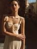 Sinseuden Lumiere Ruffle Long Dress