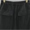 SUBHUMAN Men's Dark Series: Ivory White Cropped Harem Knitted Pants - Summer Casual Fashion
