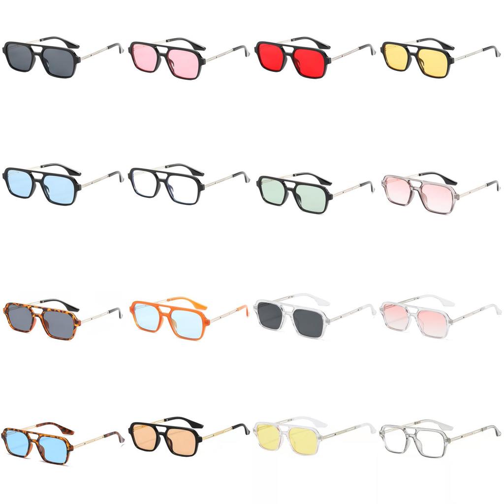 Sunflower Square Sunglasses With Uv400 Protection For Fashionable Travel And Outdoor Activities