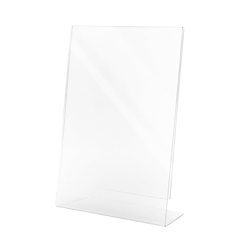 Sekisei Photo Frame Sign Stand, Single-Sided, A4, Vertical, SSD-2737-00