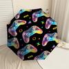 1pc Gamepad Pattern Pattern Umbrella Design Automatic Opening and Closing Umbrella, High-quality Travel Umbrella,  c1128194