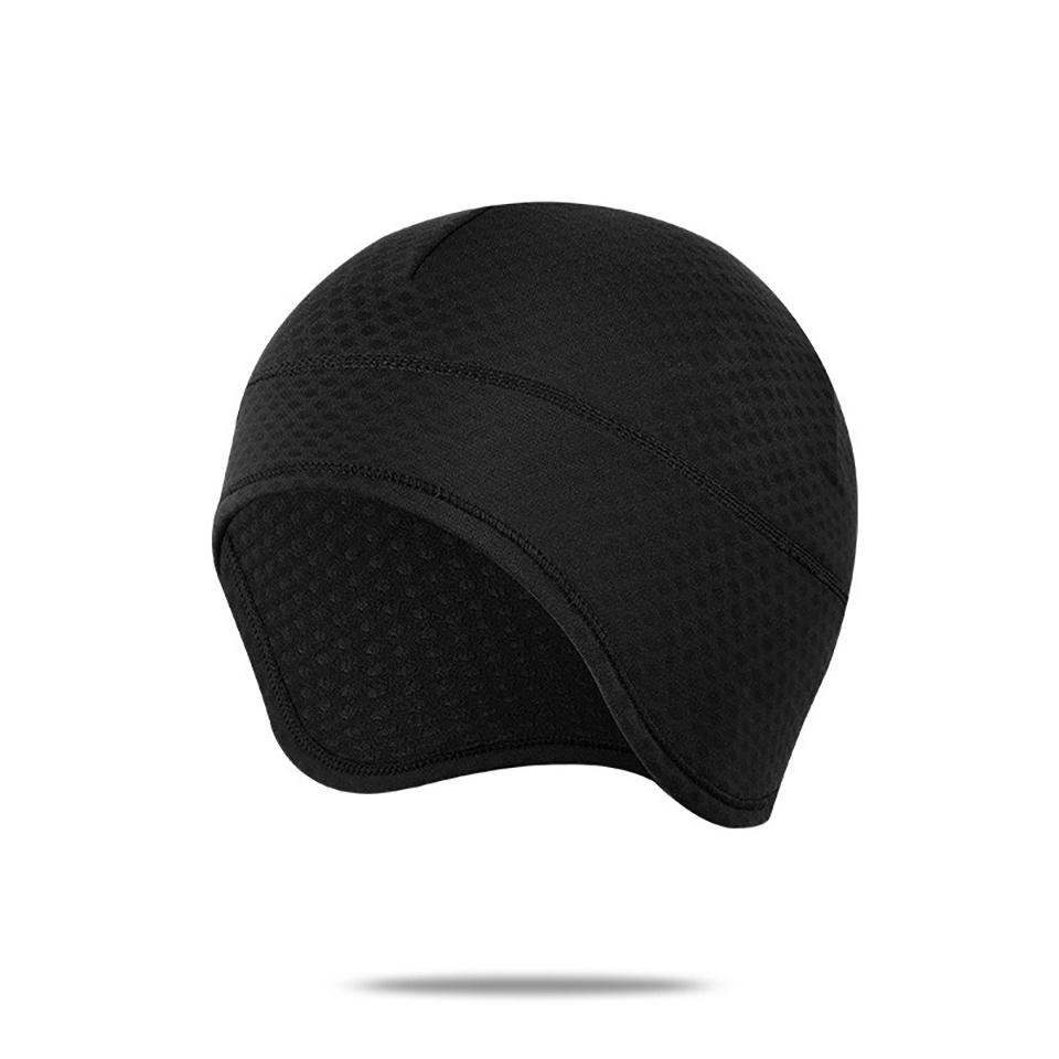 

Durable And Safe Getinfit Fleece Hat Extended Ear Protectors Running Skiing Sports Pullover Cap Keep Warm Helmet Inner Liner Cycling Cap Unisex
