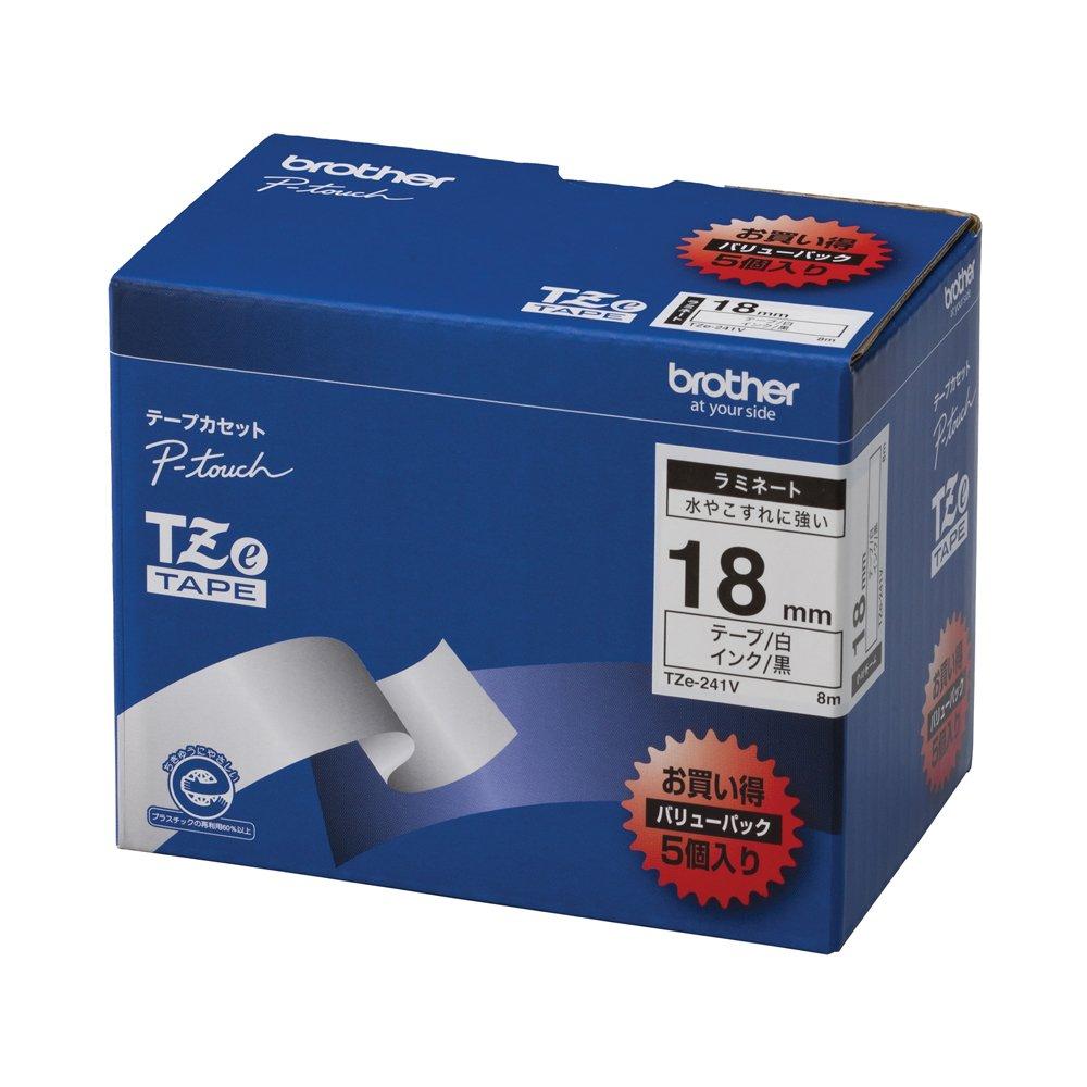 

Brother Laminated Tape TZe-241V білий