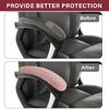1 Pair Office Chair Armrest Covers Stretch Jacquard Computer Chair Arm Pad Covers Removable Arm Slipcovers Protectors for Office Computer, Desk,