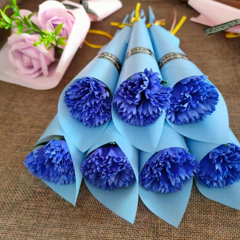 Lehrertagsgeschenk: Künstlicher Rosenstrauß - Seifenblumen für den Valentinstag