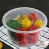Disposable Round Plastic Takeaway Meal Boxes with Lids
