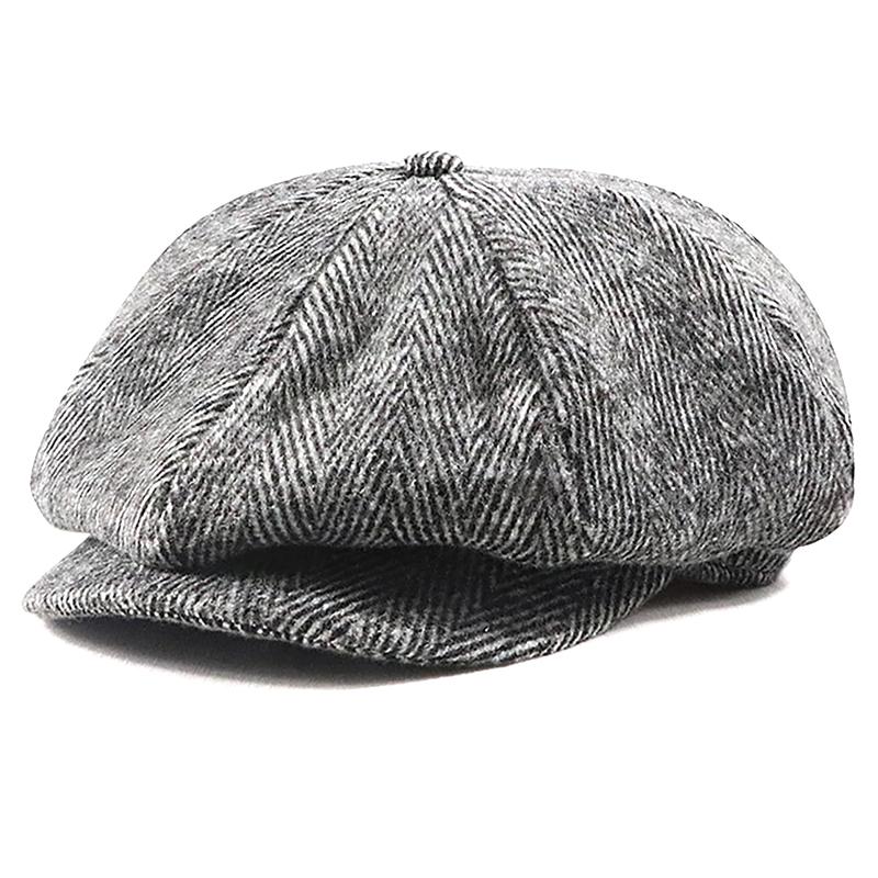 

Мужская плоская кепка берет кепки с козырьком берет кепка ретро елочка кепка пекаря газетчика плоская кепка Гэтсби 1920-е аксессуары к костюму шляпа 60-62