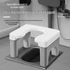 HOUYA Squat Toilet Converter Commode Chair