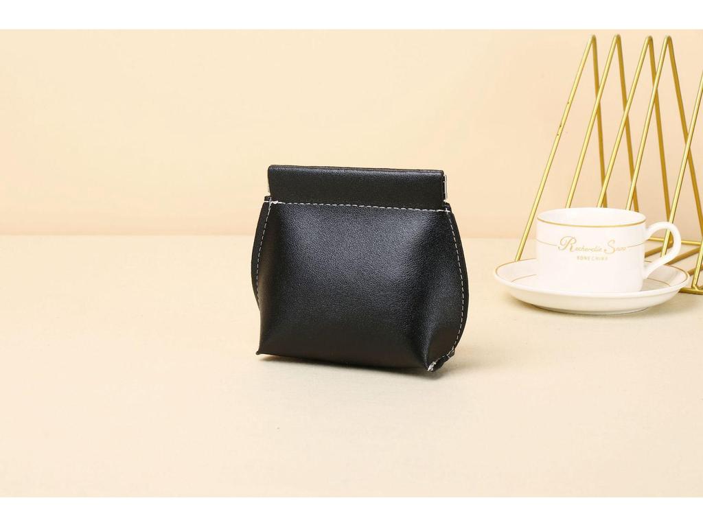 Automatic Closure Multifunctional Lipstick & Coin Purse: Portable Everyday Wallet & Digital Storage