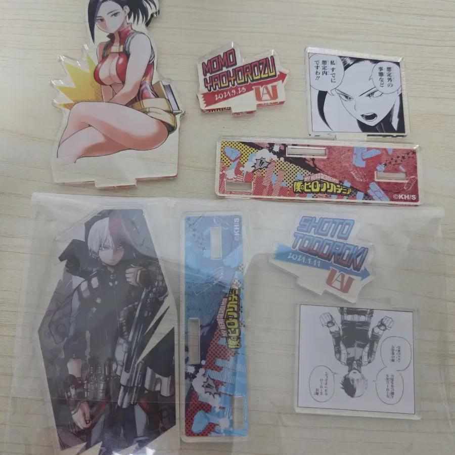 

Hiroaka Todoroki Shoto, Yaoyo Rose Momo Diorama Набор акриловых подставок