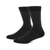 Men's Plus Size Argyle Stripe Knee-High Socks - Solid Colors for Autumn/Winter