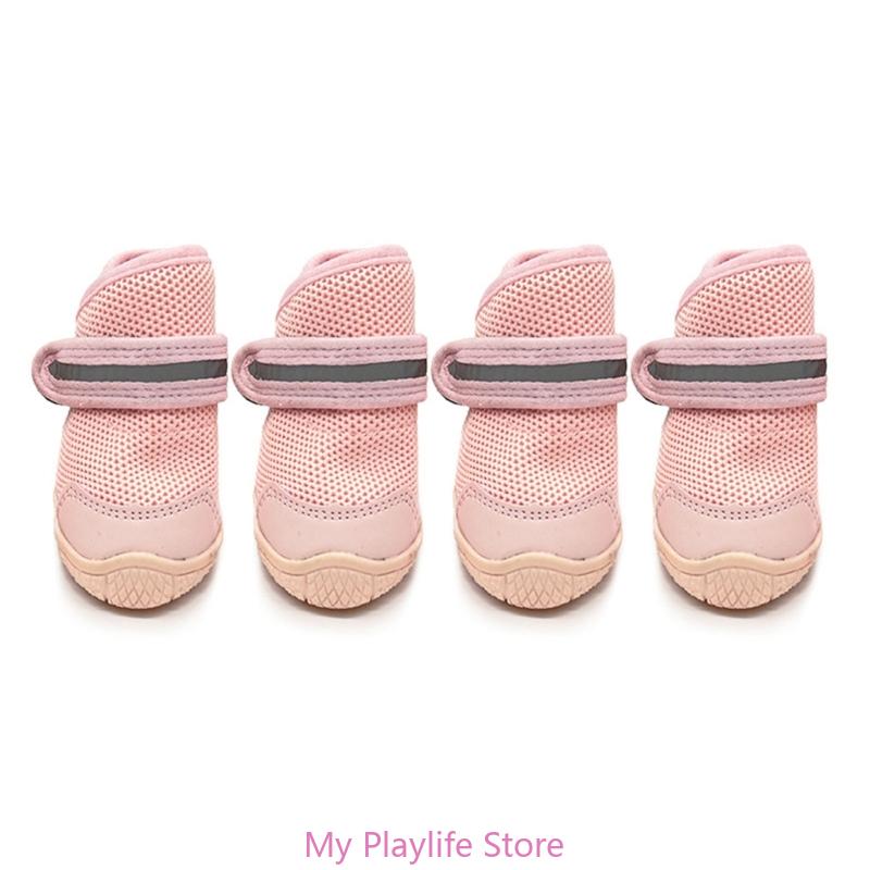 Breathable Pet Dog Shoes Casual Walking Booties Durable Footwear for Small Dogs Kitten Outdoor Dogs Protect Booties