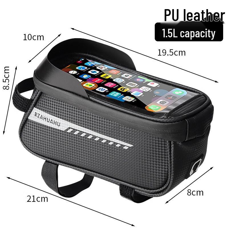 Lishi Waterproof Bicycle Top Tube Bag 7 inch