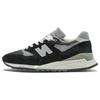 998 Made in USA Schwarz Silber Herren Sneakers U998BL