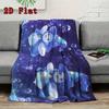 Cute Sprite 2D Flat Pattern Flannel Blanket High Quality All Seasons Warmth and Comfort Perfect for Christmas Gifts.PMT0914405