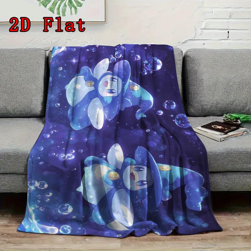 Cute Sprite 2D Flat Pattern Flannel Blanket High Quality All Seasons Warmth and Comfort Perfect for Christmas Gifts.PMT0914405