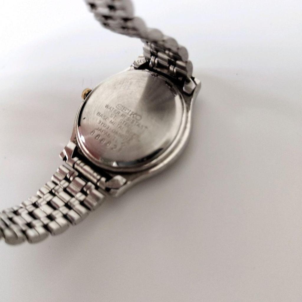 [USED] SEIKO Quartz Watch Silver/Gold