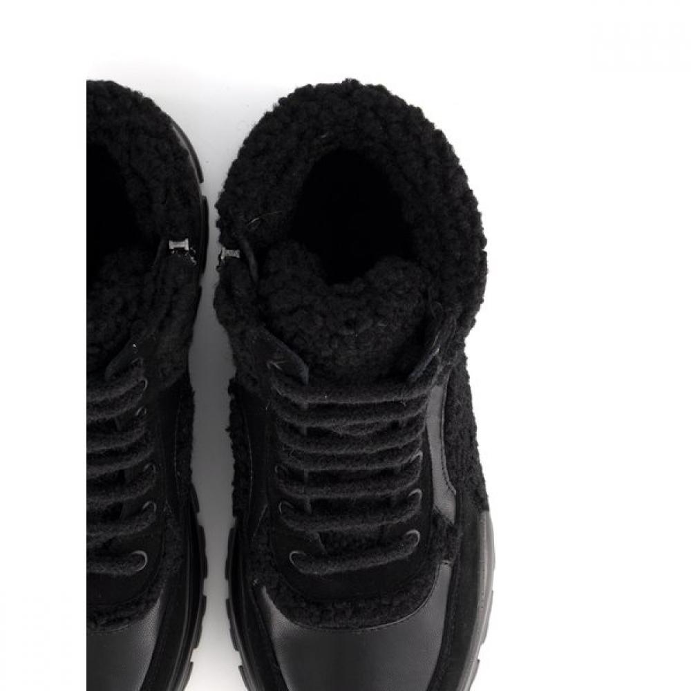 SODA Women S caSual Fur High Top SneakerS Alb414 Da10 5cm