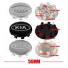 4pcs 56mm Car Wheel Center Hub Caps Auto Accessories For KIA K3 K5 Rio Sportage Ceed 3 4 K6 Picanto Optima Sorento Sorento KX1
