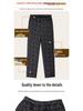 Mom's Cotton Velvet Thick Warm Winter Pants for Elderly Women