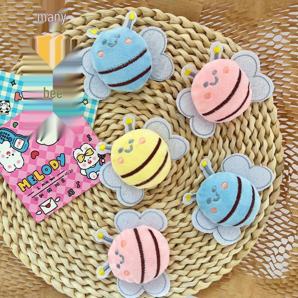 Colorful Cartoon Bee Kids' Shoes, Socks, and Girly Heart Hair Clips