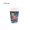 51PCS Christmas Grinch Tableware Include Paper Plates Cups Napkins Tablecover