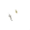 Feather Gesture Sculpture Modern Statue Resin Collection Art Crafts Desktop Ornament Decorative