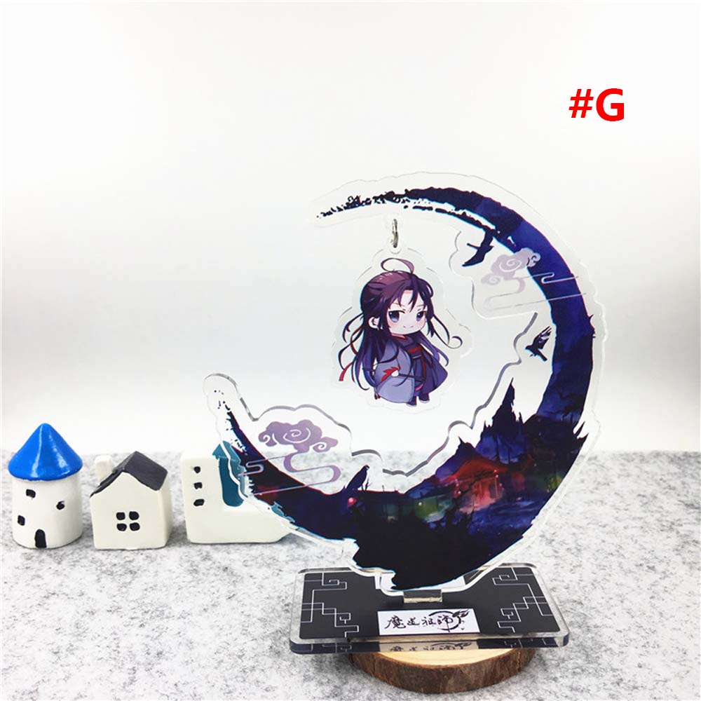 of Demonic Lan WangJi Figure Model Toys Acrylic Stand Figure Mo Dao Zu Shi Figure Model Plate